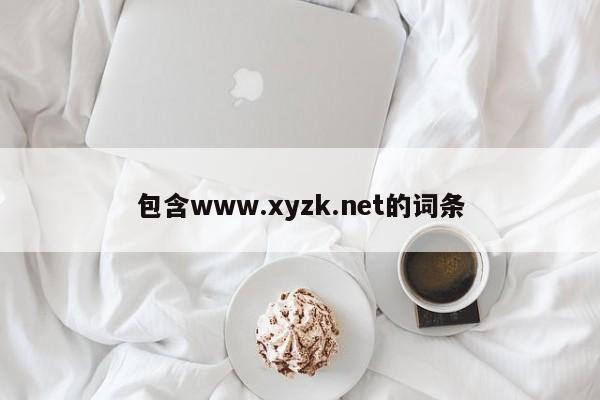 包含www.xyzk.net的词条